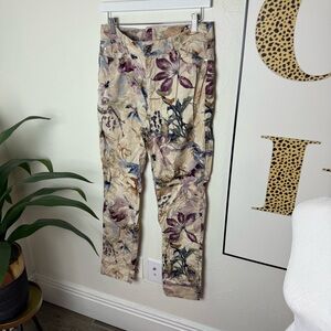 Chico’s Floral Print Jeggings – Size 8 / Chico’s Size 1